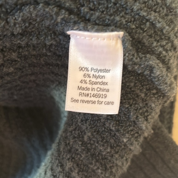 Nine West V-Neck Stitch Front Pullover Tunic Sweater - Picture 3 of 7